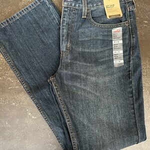 Levi's Dark Indigo Bootcut Jeans for Men